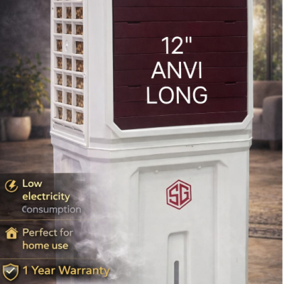 12" ANVI LONG High-Speed Personal Air Cooler |