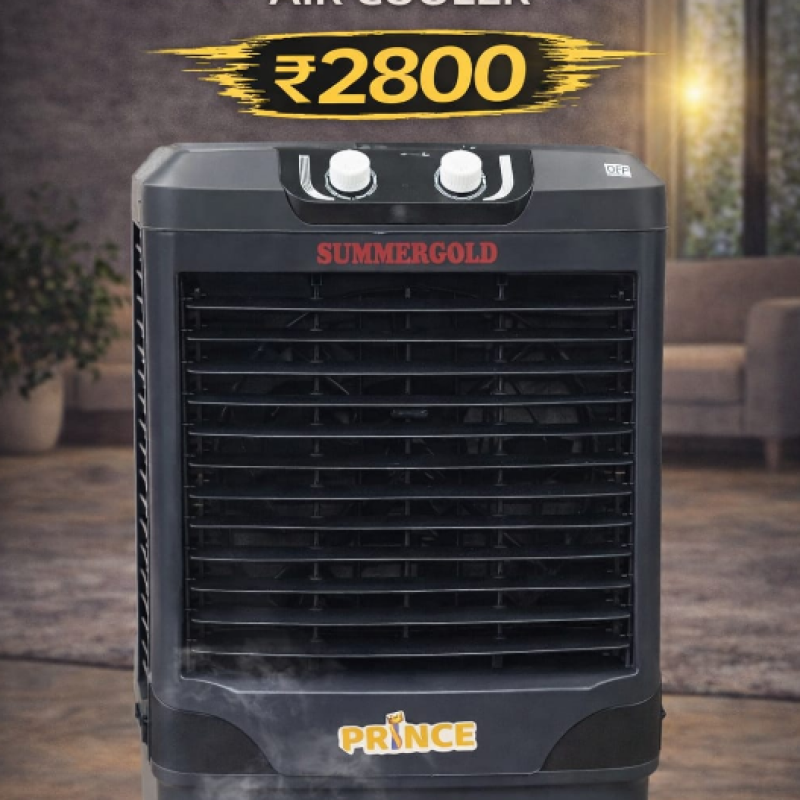16” PRINCE Air Cooler | Budget Desert Cooler | Powerful Air Flow | Compact Design | Energy Efficient | ₹2800