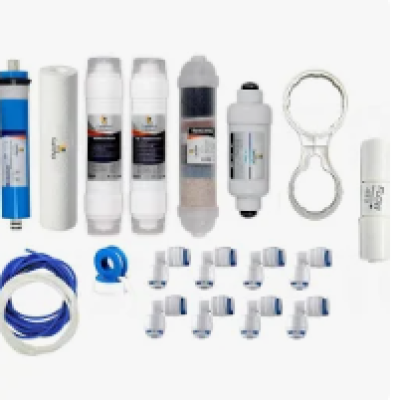 Premium RO Filter Replacement Kit | Inline Sediment, Pre-Carbon & 10-Inch Spun Filter (Universal Fit)